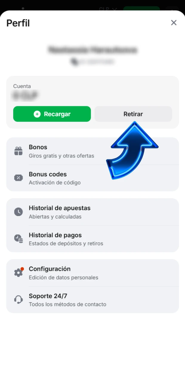 Retira tus ganancias acumuladas de forma segura en la aplicación 1win.
