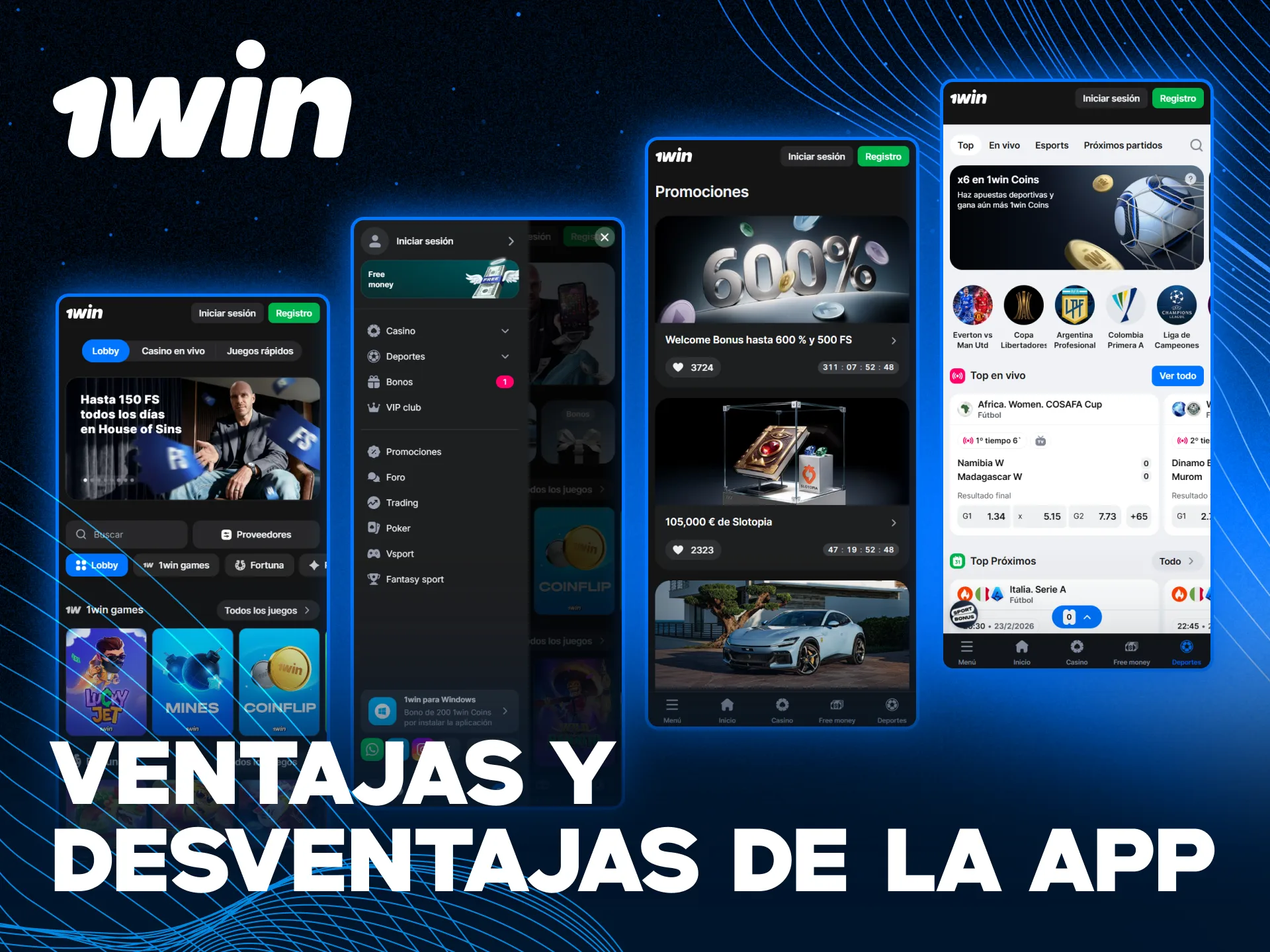 Analiza las ventajas y desventajas de usar la aplicación 1win en Chile.