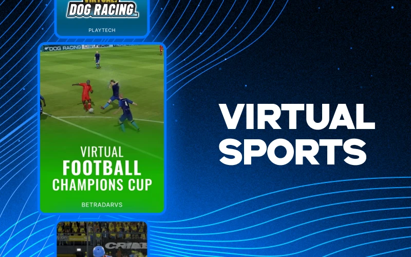 Gana a cualquier hora con los mejores Virtual Sports en 1win.