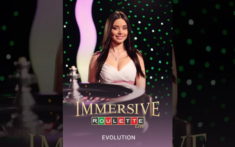 Vive la experiencia real de Immersive Roulette en 1win.