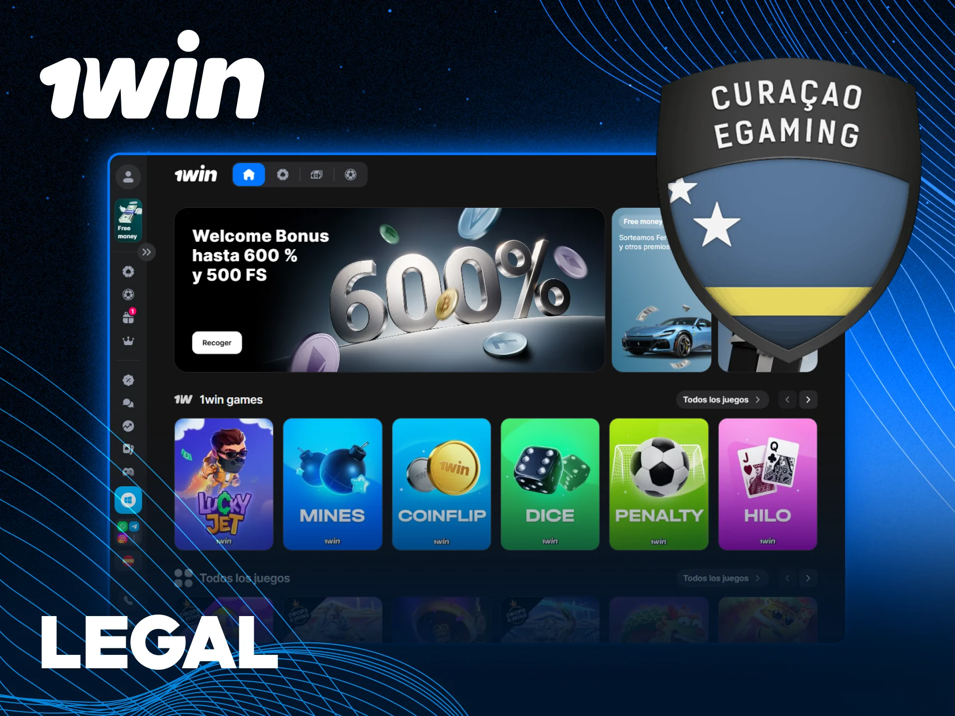 Confirma que 1win es legal para jugar con total seguridad.