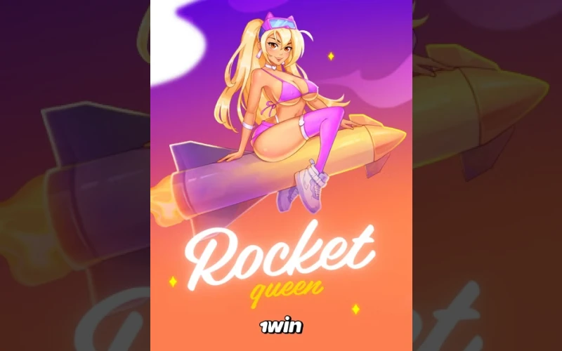 Llega a las estrellas y gana con Rocket Queen en 1win.